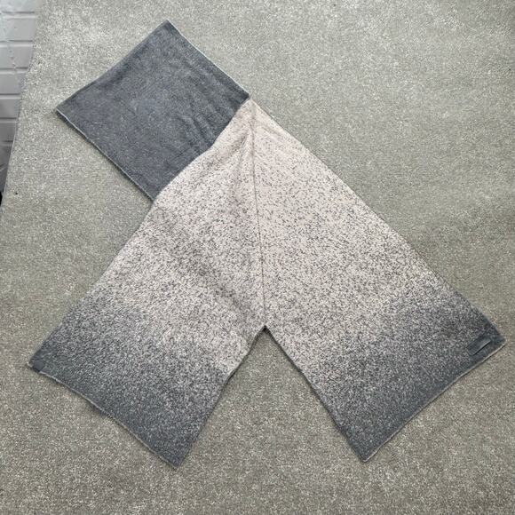 Barefoot Dreams NWT Cozy Chic Lite Confetti Scarf Smokey Green Gray Reversible - Picture 8 of 15